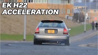 EK H22 Acceleration [upl. by Adnilreh]