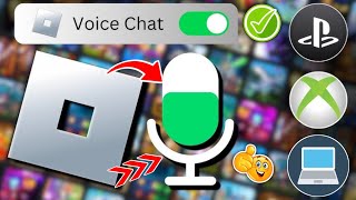 How to Get Voice Chat On Roblox New Update  Enable Voice Chat in Roblox 2024 [upl. by Ybok520]