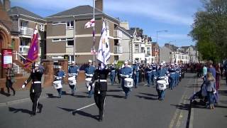 100th Anniversary of the Gunrunners parade Larne 2014 3 [upl. by Ahsauqal]