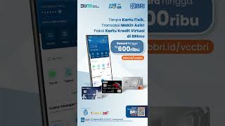 Belanja makin nyaman dan praktis dengan BRI Virtual Credit Card Apply mudah amp cepat melalui BRImo [upl. by Ecineg]