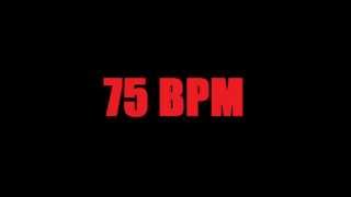 LOUD Metronome 75 BPM [upl. by Yeleen339]