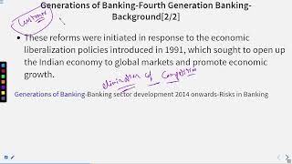 Financial System IBS Generations Part 4 SATHEEBANK swayamprabha Bankingexams [upl. by Sisenej845]