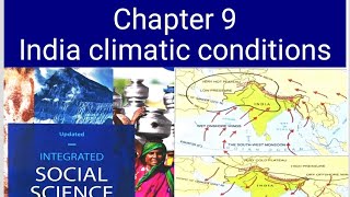 class 6 geography chapter 9 India climatic conditions [upl. by Volding]