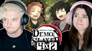 Demon Slayer 4x2 quotWater Hashira Giyu Tomiokas Painquot  Reaction and Discussion [upl. by Venita]