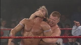 Lex Luger vs Bob Backlund Raw October 31 1994 [upl. by Eannaj680]