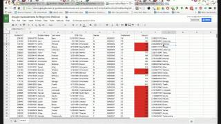 Google Spreadsheets for Beginners [upl. by Lucia]