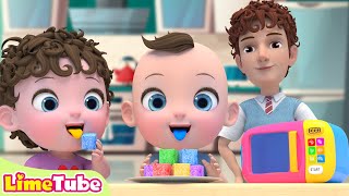 Johny Johny Yes Papa  Nursery Rhymes amp Kids Songs  Kindergarten  LimeAndToys [upl. by Eidna555]