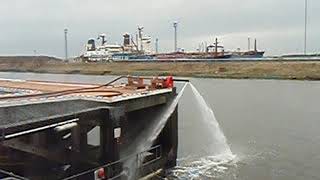 Demo Evictor AntiPiracy Water Cannon  Knowsley SK [upl. by Annert]