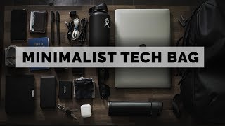 Whats in My Bag  2018 MINIMALIST TECH BAG [upl. by Yerga472]