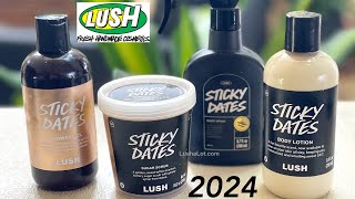 Lush Handmade Cosmetics Easter 2024 Sticky Dates productsDemos amp Reviews [upl. by Sobmalarah]