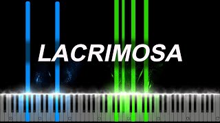 Mozart  Lacrimosa Piano Tutorial [upl. by Kcirre]