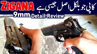 9mm Tisas Zigana Pistol Detail Review  9mm Zigana  Zigana Pistol 9mm  Public Awareness [upl. by Haelam]