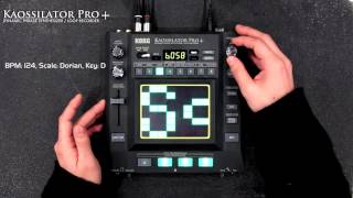 Korg Kaossilator Pro  House [upl. by Seraphina]