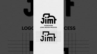 Logo Design In Illustrator  How To Make Professional Wordmark Logo Design In Adobe Illustrator [upl. by Llerot]