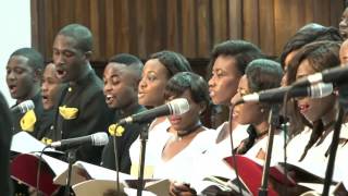 Thou art the glory of their strength Chandos Anthems  The University Choir KNUST 2016 [upl. by Raynor441]