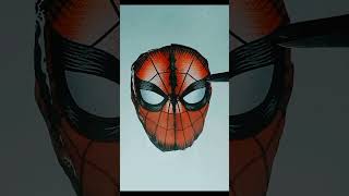 Miles morales mask transformation spiderman milesmorales spiderverse shorts [upl. by Calypso]