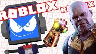 THANOS INFINITY GAUNTLET Avengers Infinity War Movie  Roblox Superhero Tycoon [upl. by Ettenoj938]