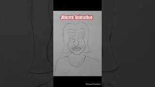 Jibonto Animation Drawing shorts drawing [upl. by Nnahgiel]