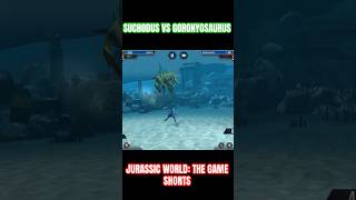 Suchodus vs Goronyosaurus  Jurassic World The Game Shorts [upl. by Okimat]