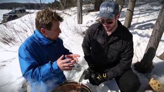 Deep Frying French Fries Outside On The Ice  Pure Muskoka [upl. by Nicola]