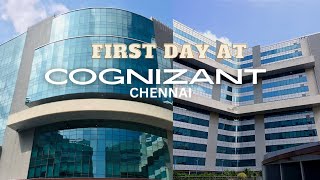 Cognizant Chennai campus  Cognizant Sholinganallur campus  First day at cognizant [upl. by Eilujna]