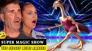 Sacred Riana Magician Surprises The Judges with Cutting Magic at Britains Got Talent 2024 [upl. by Stagg]