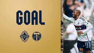 GOAL by Fafà Picault 29’  Vancouver Whitecaps FC vs Portland Timbers  March 30 2024 [upl. by Atterbury]