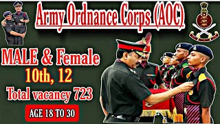 Army Ordnance Corps🇮🇳  MTS Junior Office Assistant Fireman 🫡  Tradesman RECUTIMENT 2024  AOC [upl. by Marigolda662]