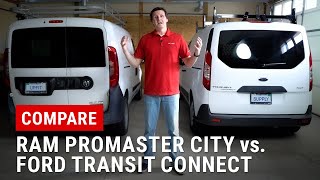 Transit Connect vs ProMaster City The Ultimate Compact Work Van [upl. by Ressler306]