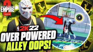 These BOUNCE PASS AlleyOop CONTACT DUNKS Are Over Powered NBA 2K22 Next Gen [upl. by Azral]