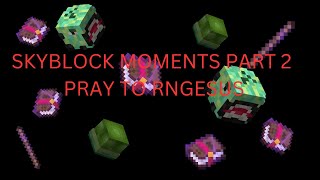 PRAY TO RNGESUS Skyblock Moments Pt 2  I LOVE DIANA [upl. by Crispas]