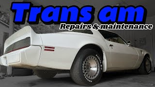 TRANS AM  maintenance and refresh  spray can suspension restoration  aluminum wheel polish [upl. by Adnoved686]