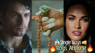 Top5 Attitude WhatsApp Status🔥  Boys Attitude Status  Single Boys Vs Single Girls Attitude Status [upl. by Yroj]