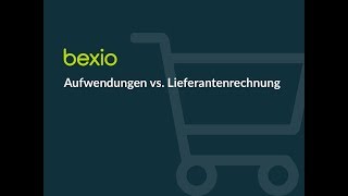 Aufwandsrechnungen vs Lieferantenrechnungen  bexio Tutorial [upl. by Aiynot]