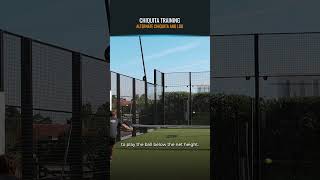 Train your padel chiquita using this drill [upl. by Konrad]