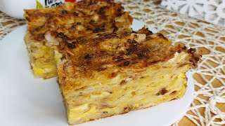 Pita sa kupovnim pečenim korama💥Stari recept❗️Brz i jednostavan [upl. by Lenor264]