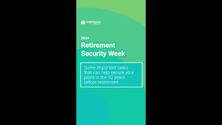 Retirement Security Week [upl. by Eki]