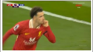 Curtis Jones Goal  Liverpool vs Chelsea 21 Highlights  Premier League 202425 [upl. by Eilsil140]