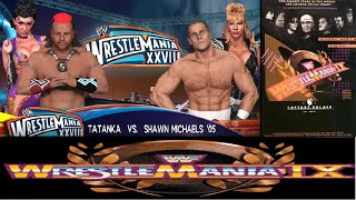 WrestleMania IX  Tatanka with Sensational Sherri vs Shawn Michaels with Luna Vachon [upl. by Eizle149]