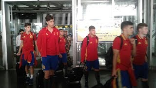 FIFA U17 World Cup Spain arrives at the City of Joy to face England in the big final [upl. by Pacificas]