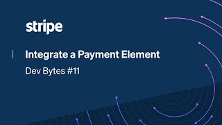 How to integrate Stripes Payment Element [upl. by Zalucki692]