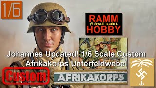 Johannes Updated 16 Scale CUSTOM Afrikakorps Unterfeldwebel [upl. by Grewitz]