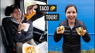 Trying 4 of the BEST tacos in Austin 🌮 Breakfast tacos Al Pastor Birria tacos amp more [upl. by Humfried]