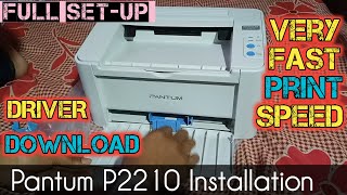 Pantum p2210 printer ka driver download kaise kare  Pantum laser printer driver download [upl. by Teerprug]