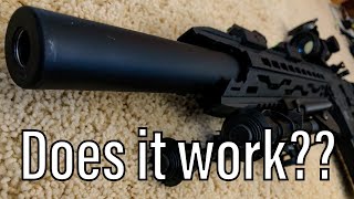 Do silencers on Airsoft Guns actually WORK [upl. by Anabahs]