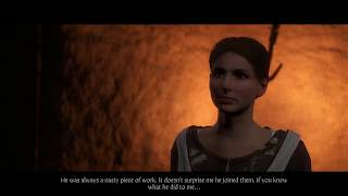 Kingdom Come Deliverance Talk to Theresa ABout Walk [upl. by Omsare]