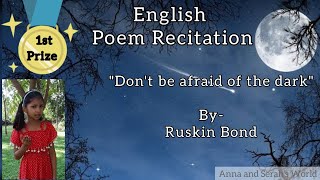 Easy Poem for Recitation Competition for small kids with Lyrics  First prize winner poem in School [upl. by Namlak]