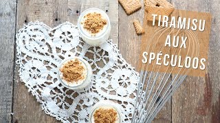 RECETTE  Tiramisu aux spéculoos [upl. by Kohler732]