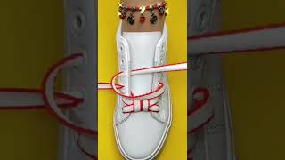 Shoes lace styles 2025 l How to tie shoelaces  shoes lace stylish style [upl. by Audley]