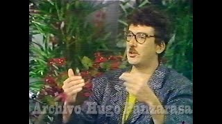 Charly García y Fernando BravoEntrevista en 1987 sobre el Show en Mendoza con problemas policiales [upl. by Georgena]